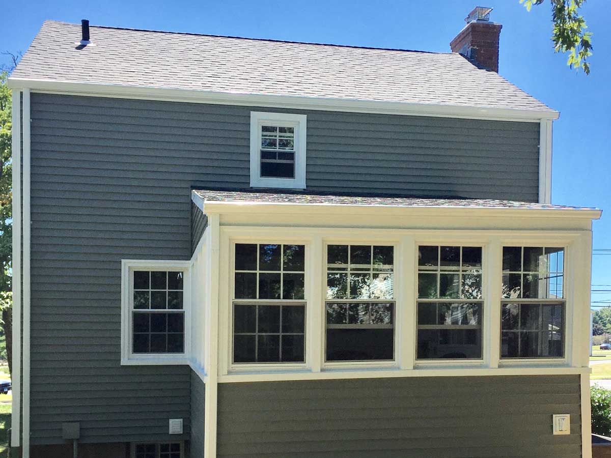 New windows professionally installed by J.T. Burke & Sons contractors